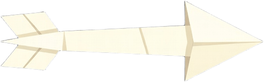 Paper Arrow Projectile
