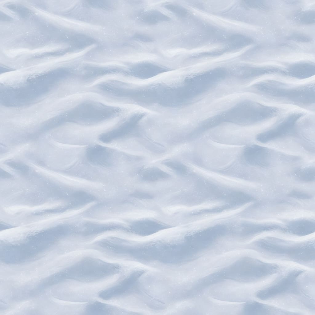 Creek Snow Terrain Tile