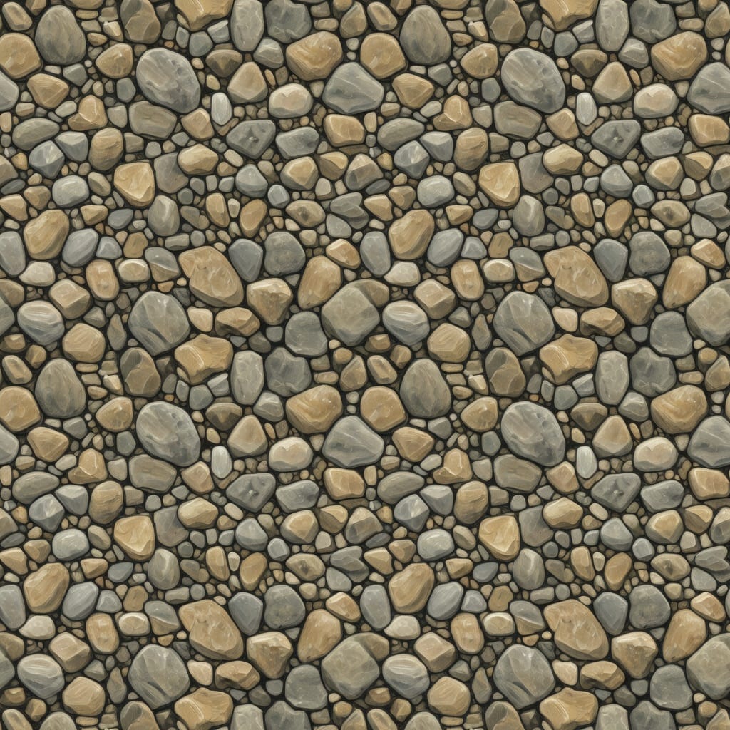 Creek Gravel Terrain Tile