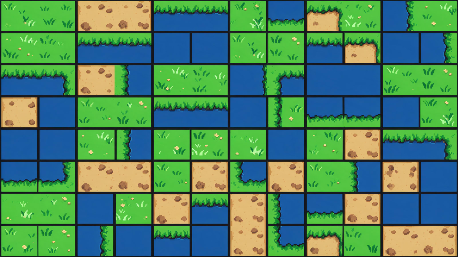 Pixel Terrain Tileset