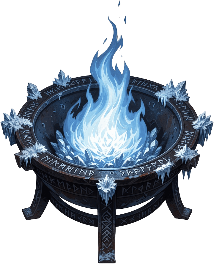 Icy Brazier Iso Prop Sprite