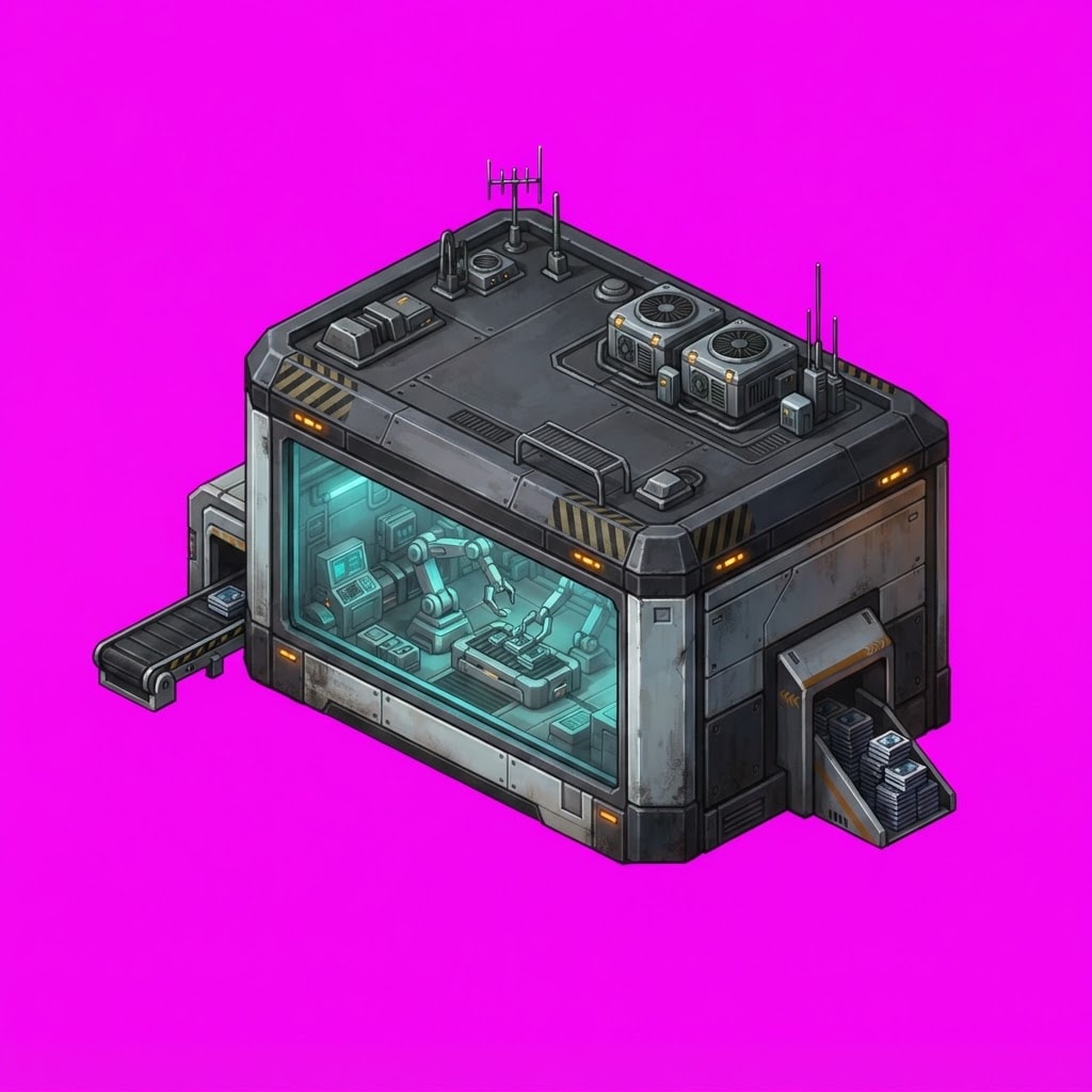 Image: Game asset sprite of a military colonial precision
