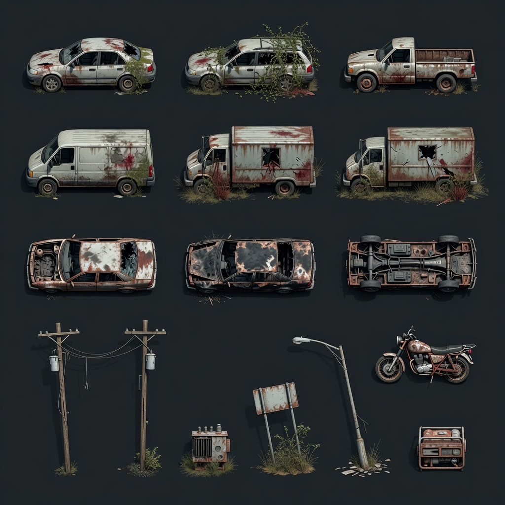 Ashfall Vehicles and Utilities Pack