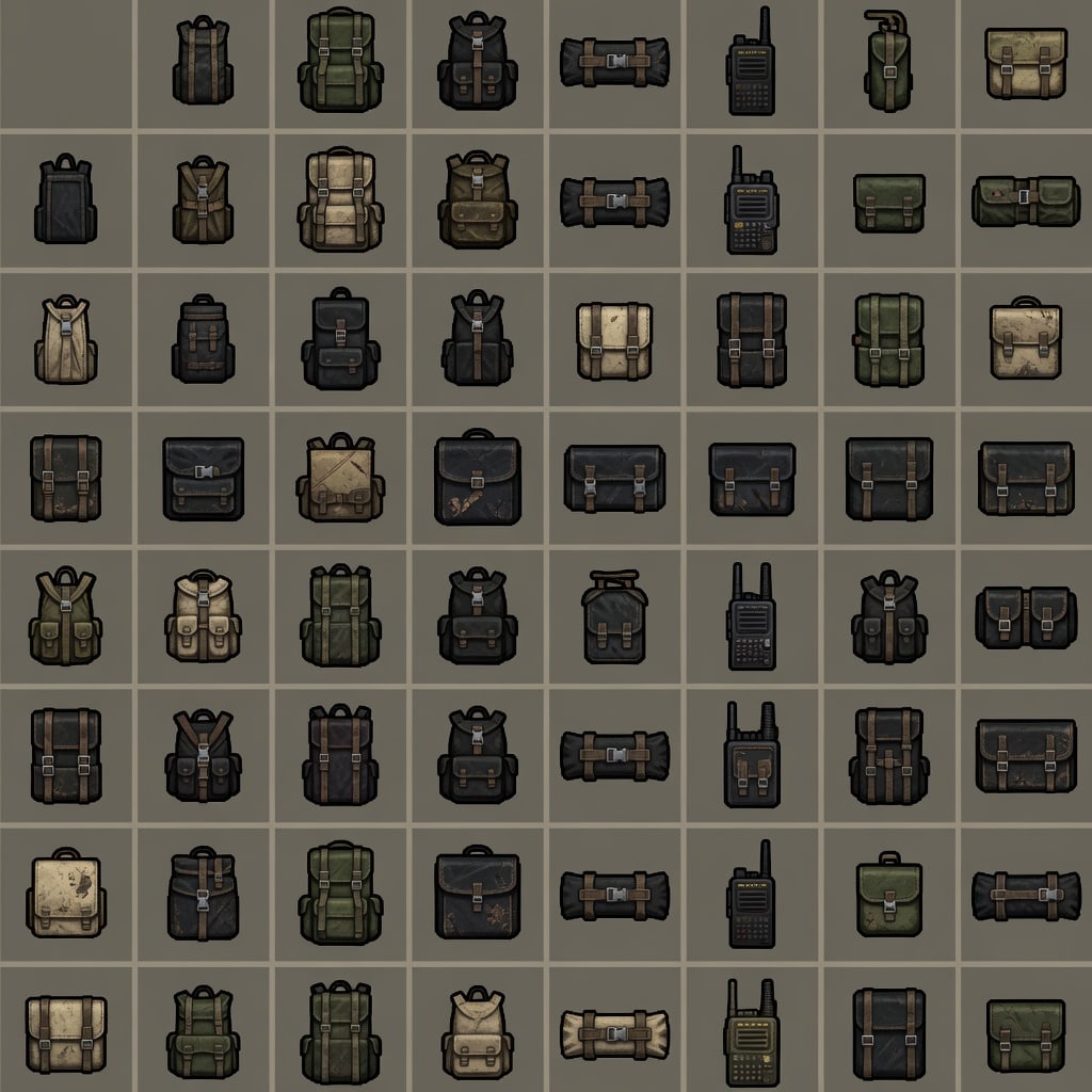 Ashfall Survivor Equipment Overlays Atlas