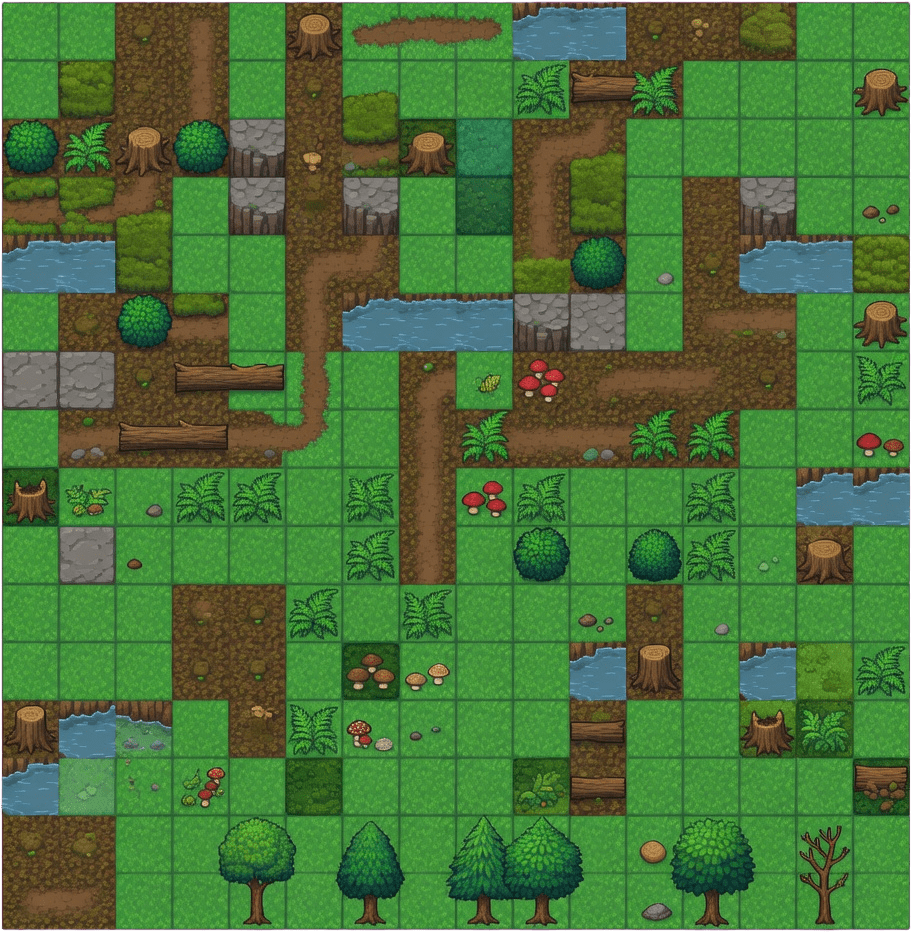 Pixel Forest Tileset