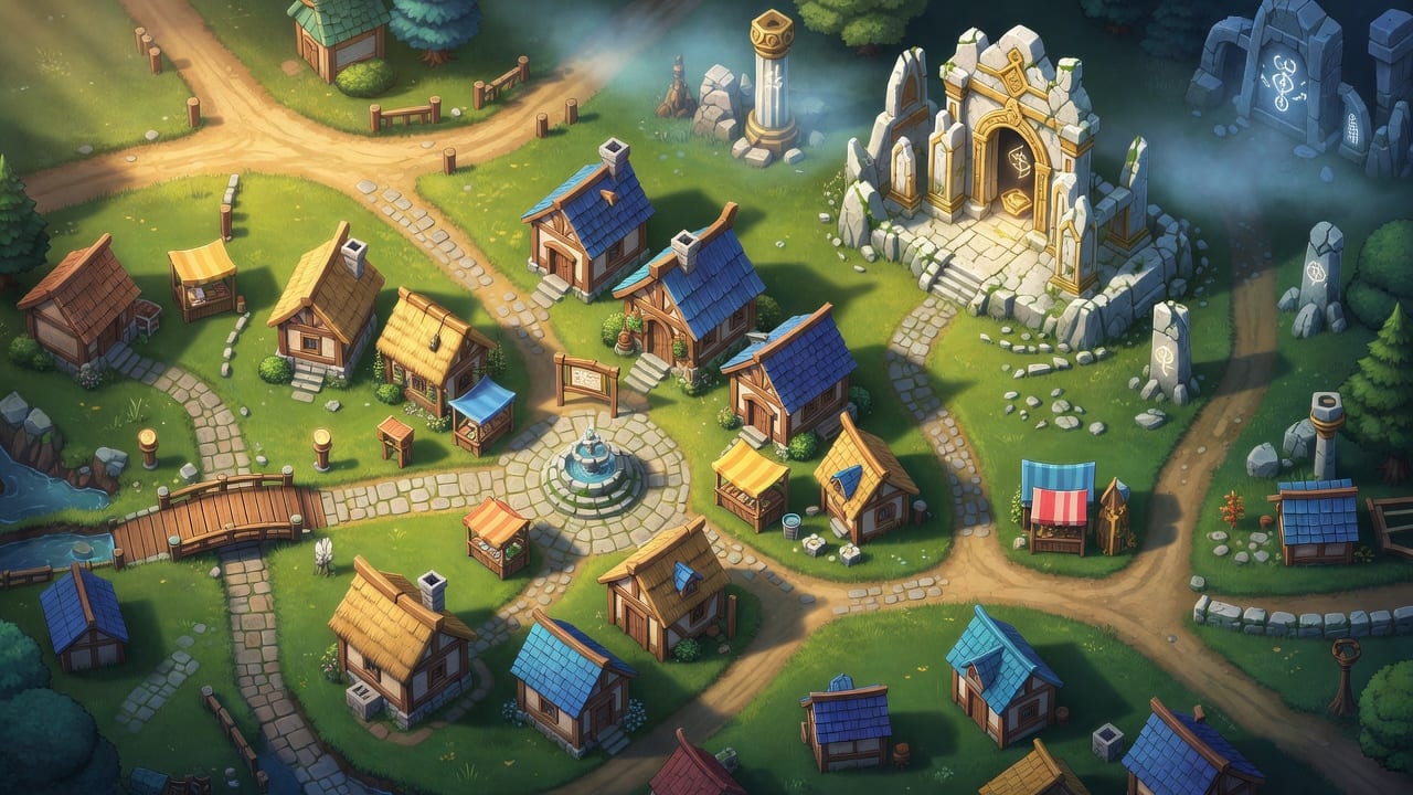 Lumenrest Starter Town