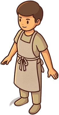 Isometric Player Character Sprite