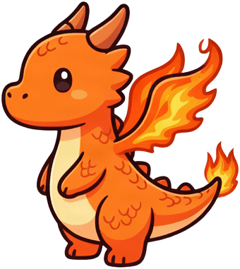 Keep The Dragon Exactly Illustration