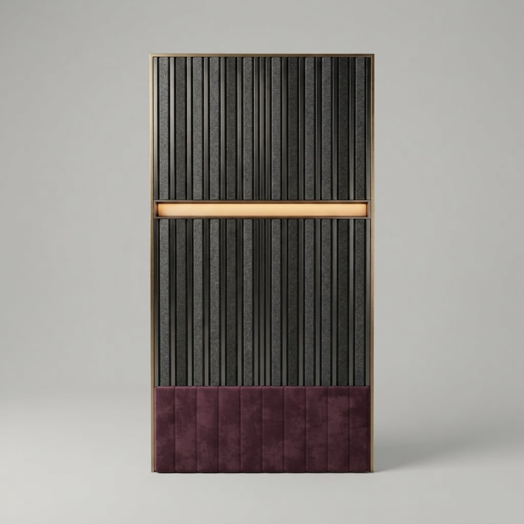 Graphite Acoustic Wall Module