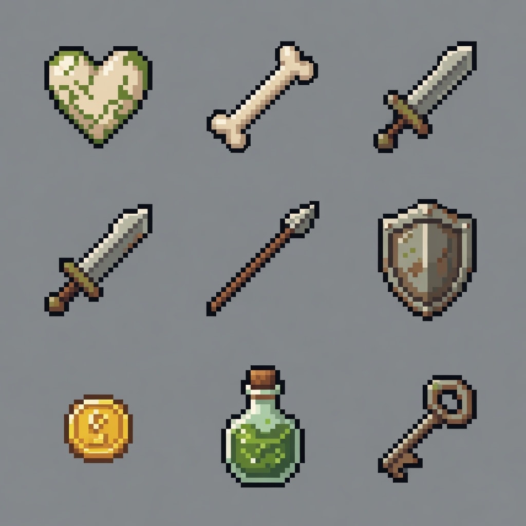 Gameplay Icon Sheet