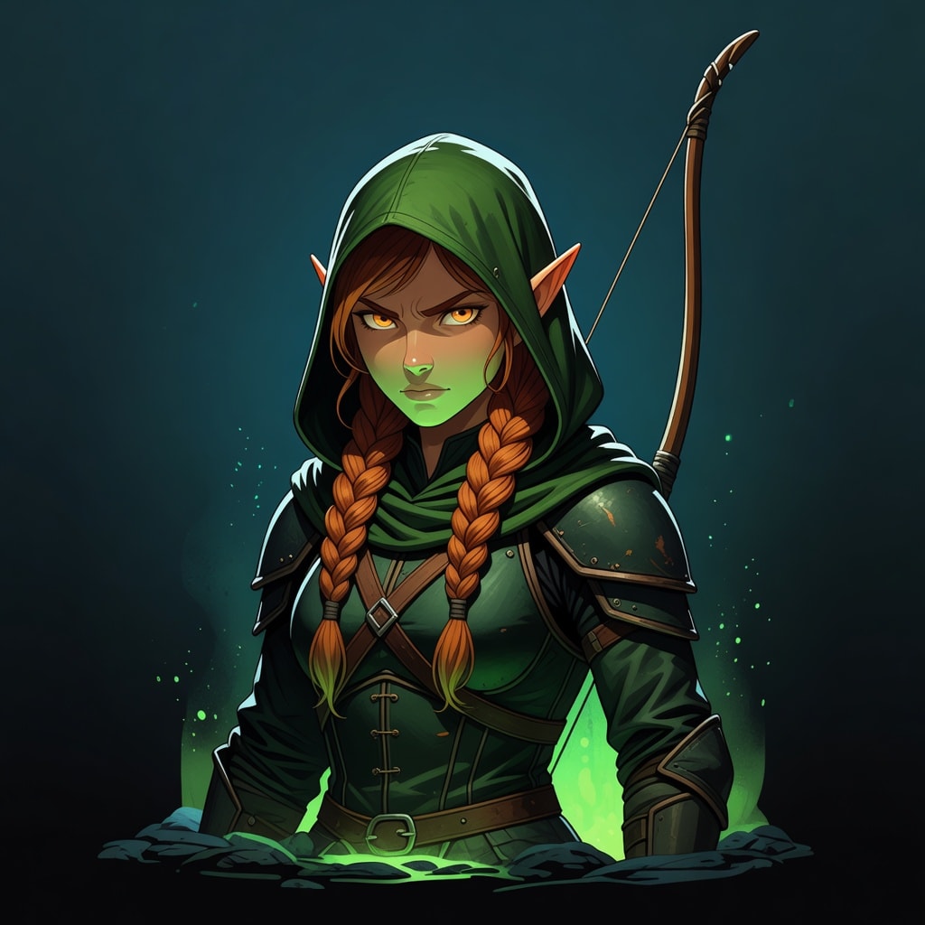 Party Portrait 03 Elf Archer