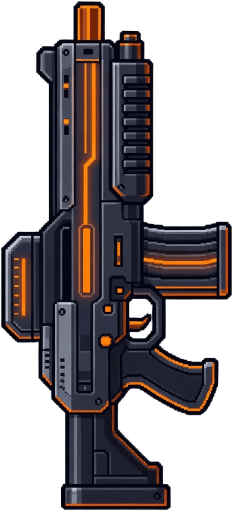 Neon Carnage Assault Blaster