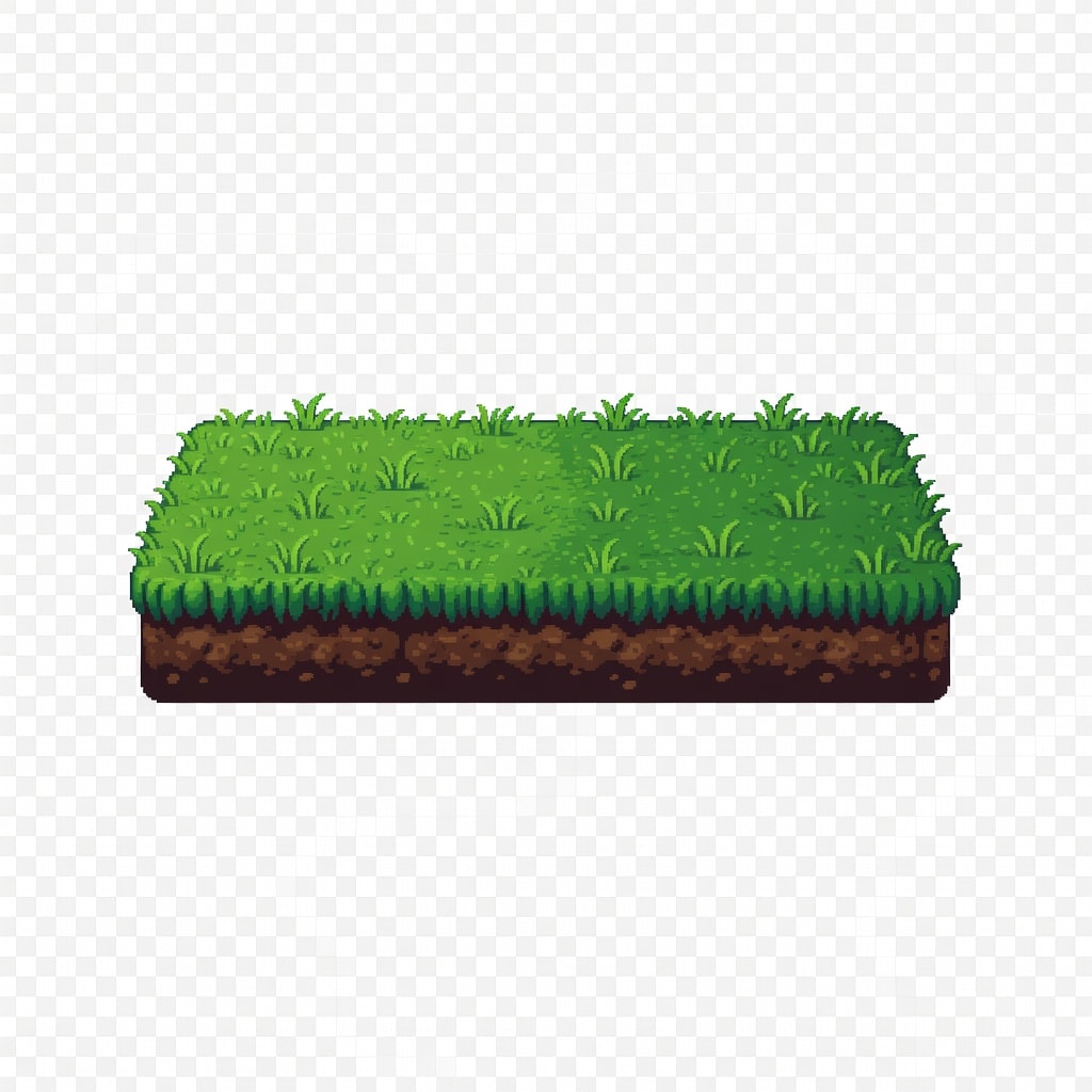 Lush Grass Dirt Tile