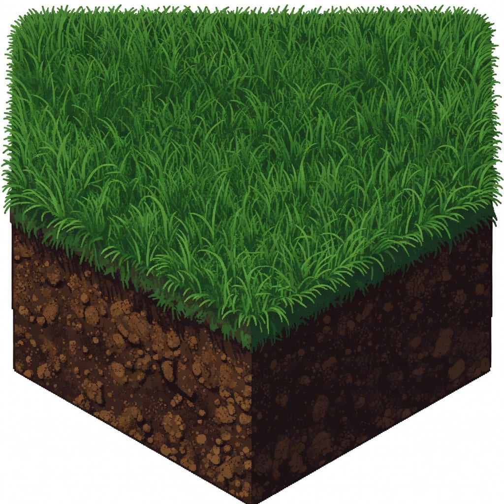 Grass Soil Platform Tile