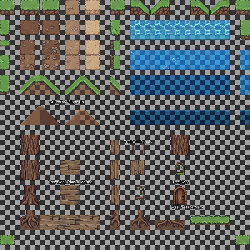 Should include symmetric and seamless building