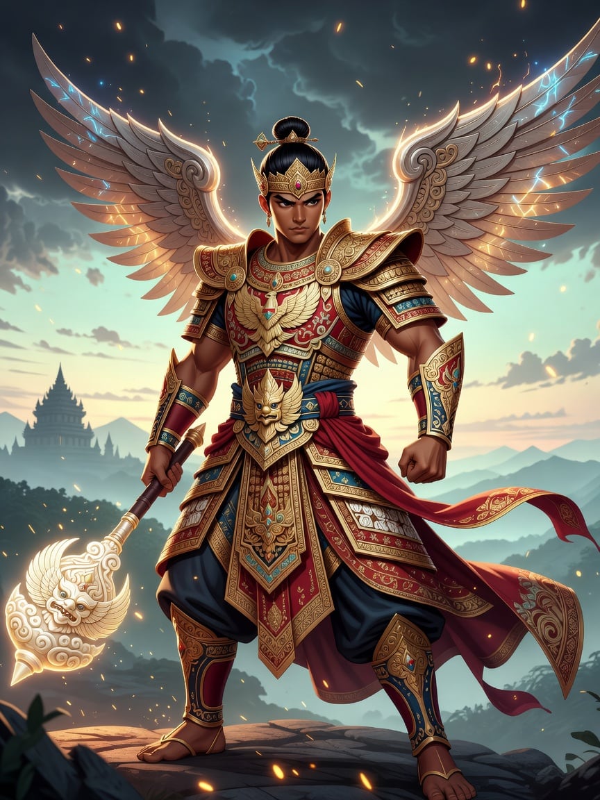 Gatotkaca - Nusantara Hero Key Art