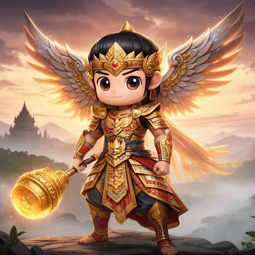 Chibi Gatotkaca Hero