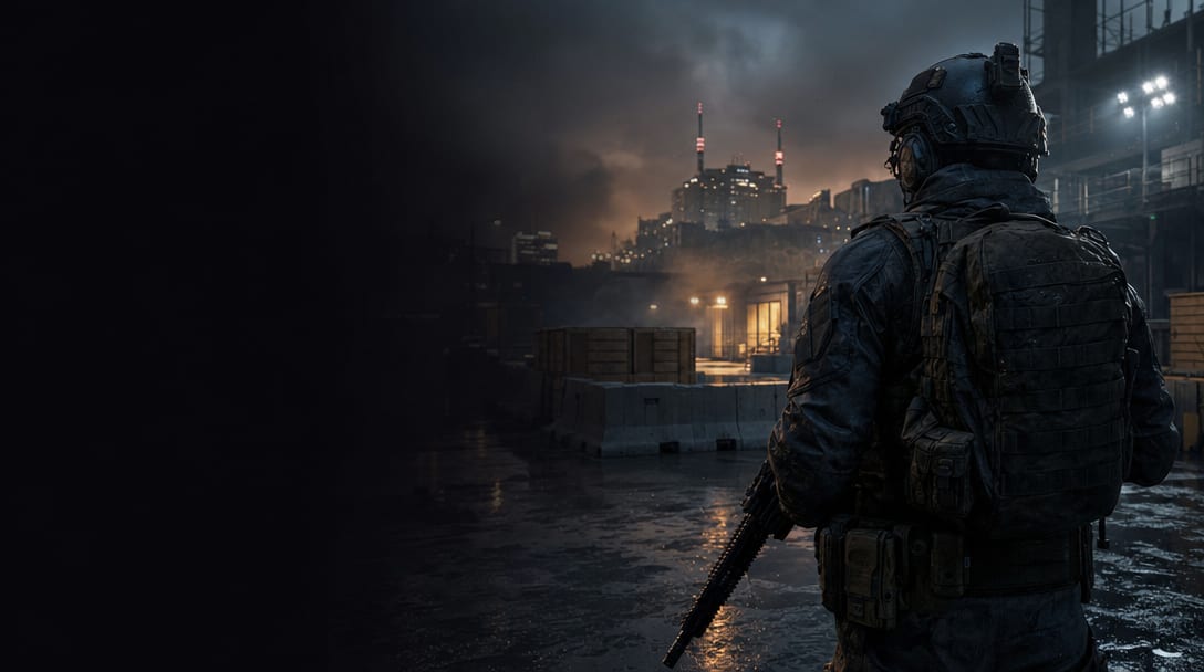 FPS Tactical Loading Screen Background