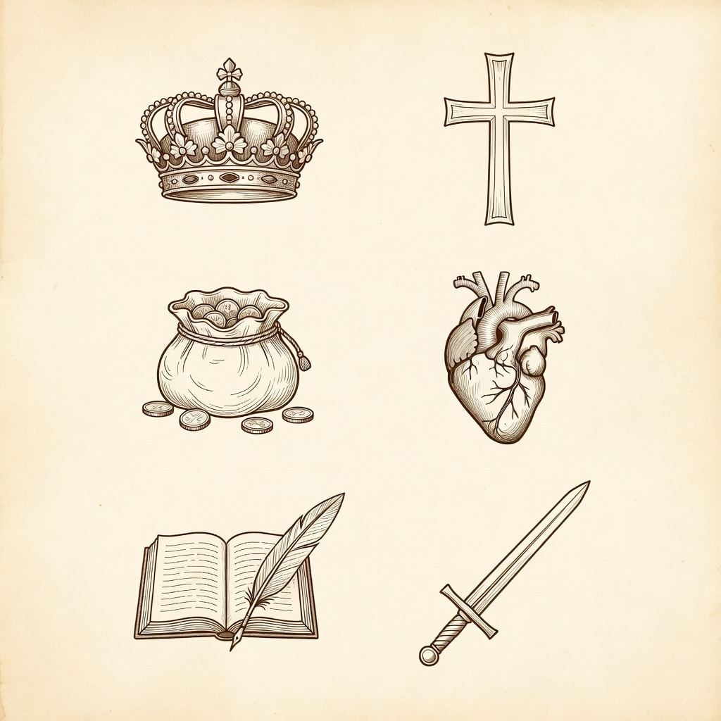 Geschichte - Stat Icons Set 1
