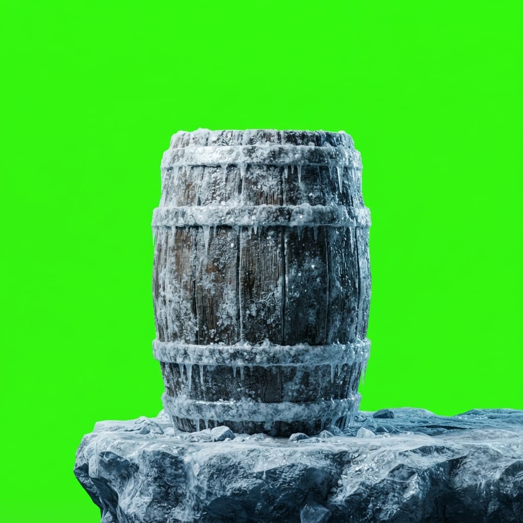 Image: Side-view 2D platformer smashable prop, photoreal