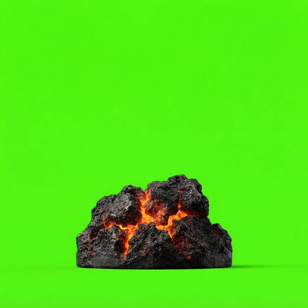 Image: Photoreal side-view platformer look prop, tuft rol