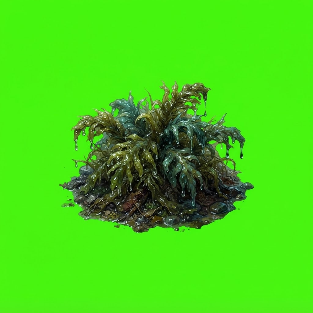 Image: Photorealistic isolated 2D game prop sprite of a t