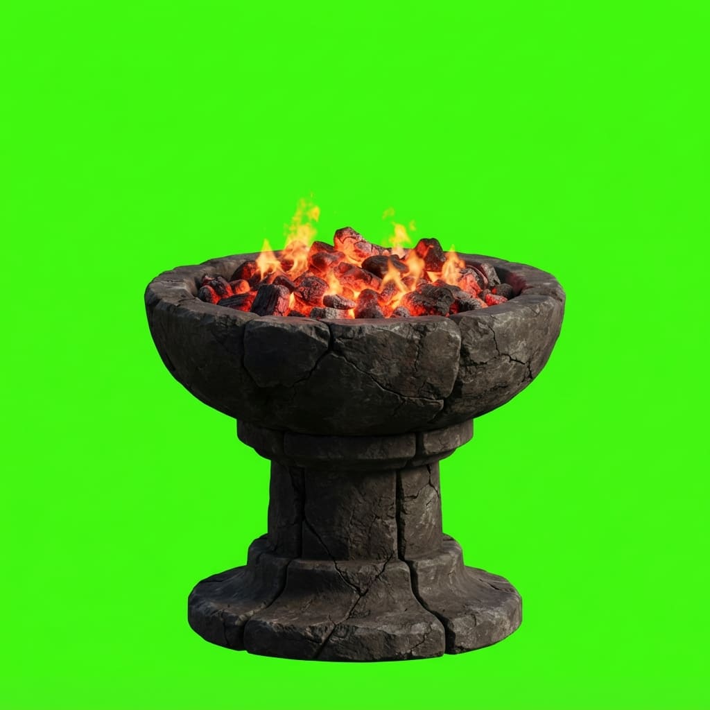 Image: Photoreal side-view platformer look prop, mid role