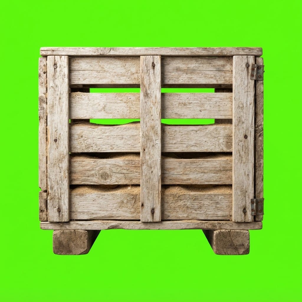 Image: Side-view 2D platformer game prop, single isolated