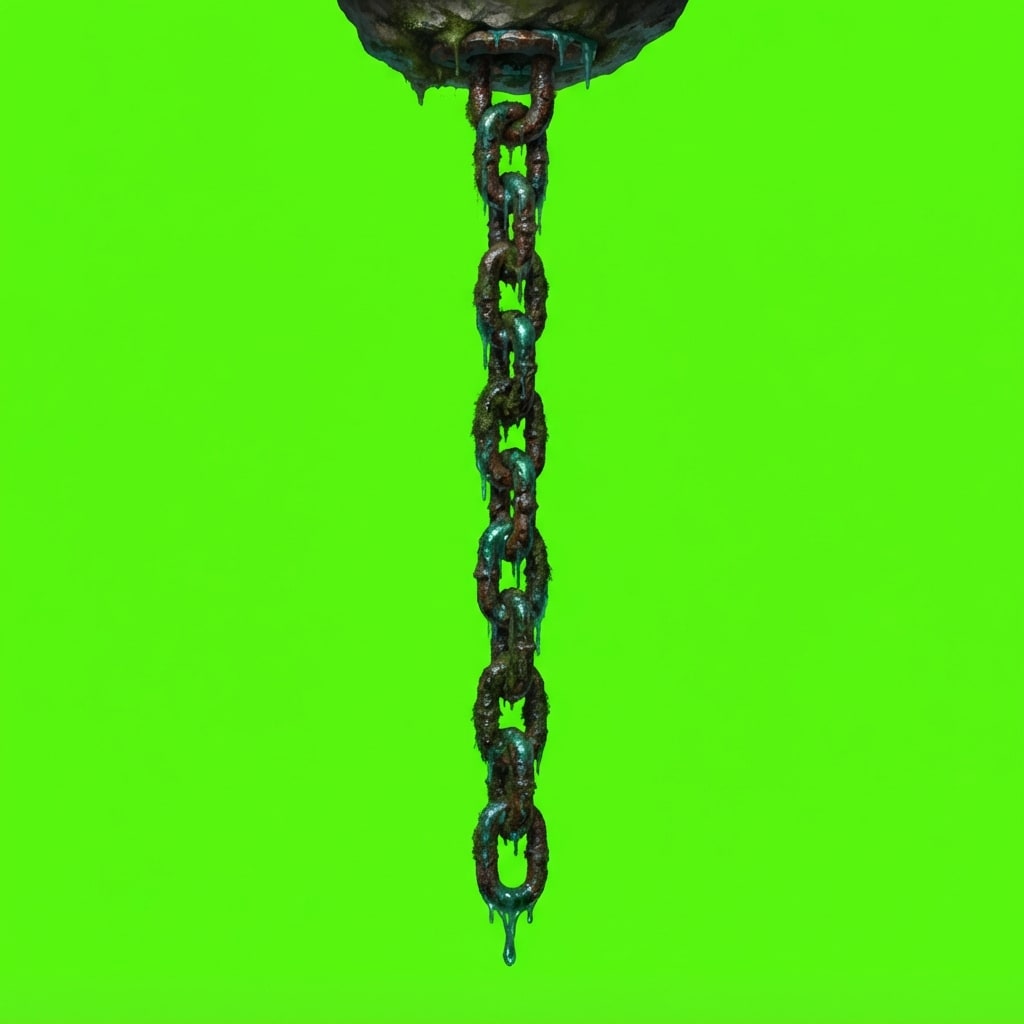 Image: Photorealistic isolated 2D game prop sprite of a T