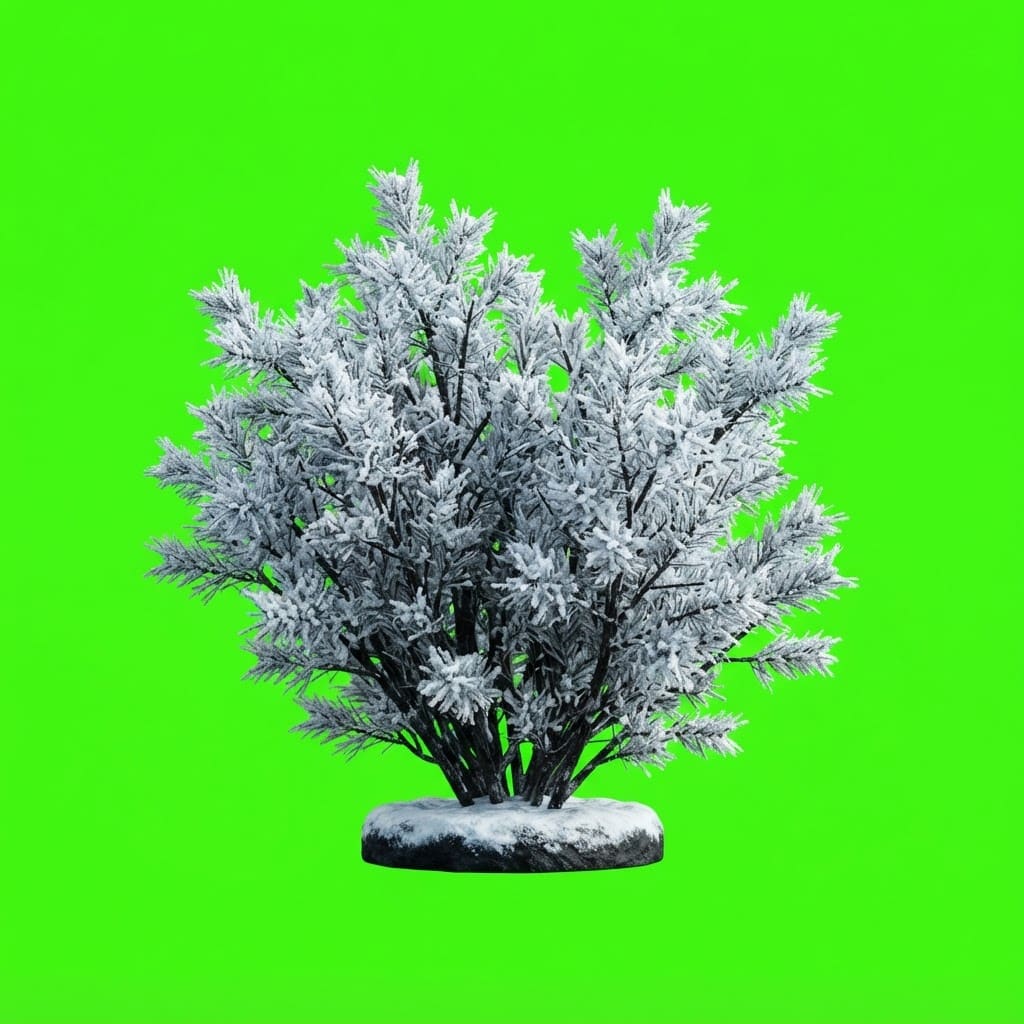 Image: Isolated photoreal 2D platformer PROP only, single
