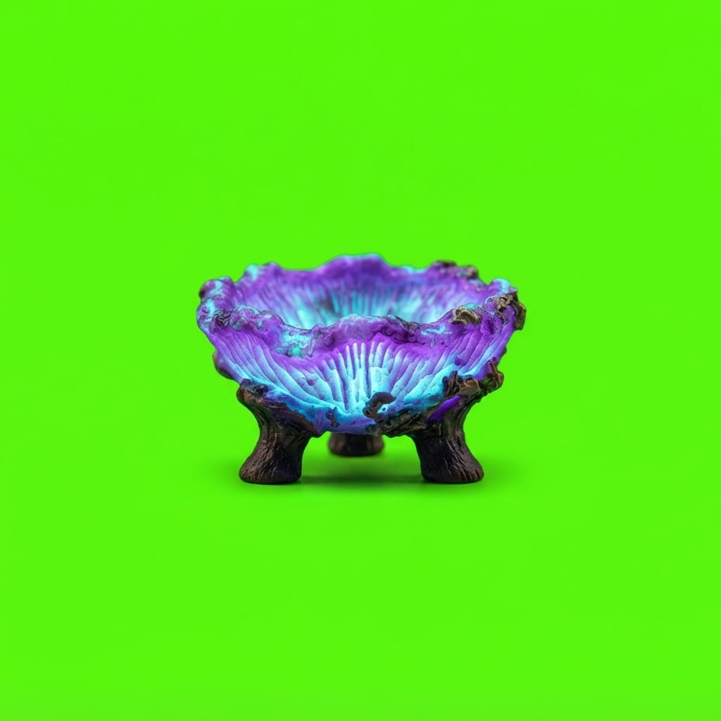 Image: Isolated photoreal 2D platformer smashable bowl, s