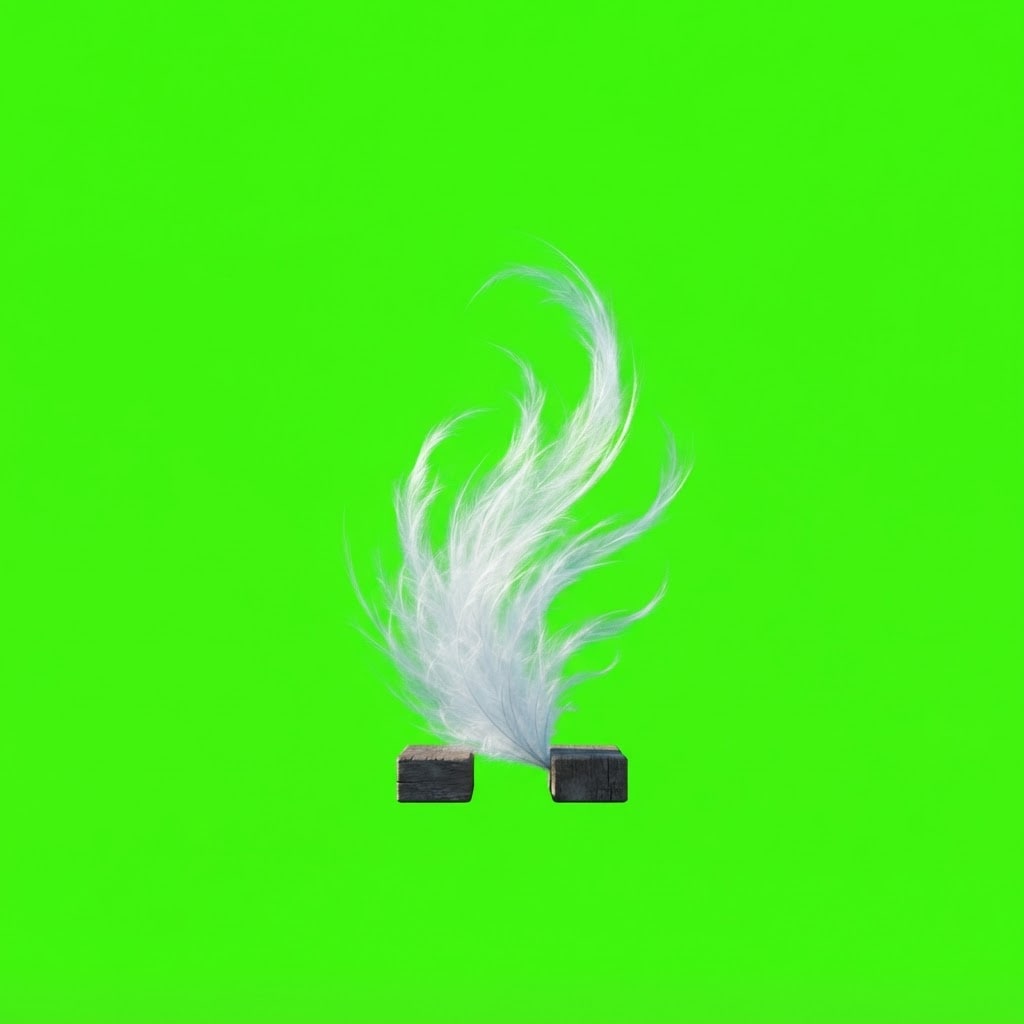 Image: Side-view 2D platformer game prop, single isolated