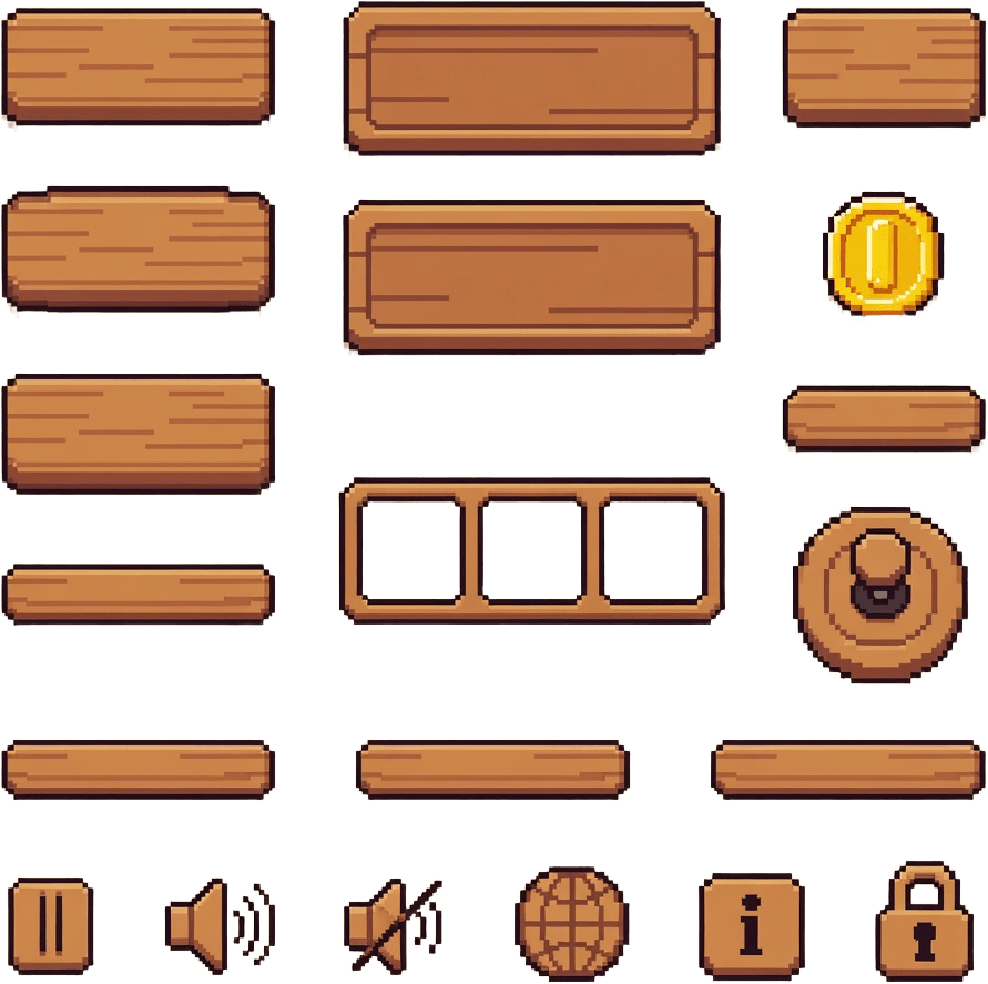 Fast Food UI and HUD Pack