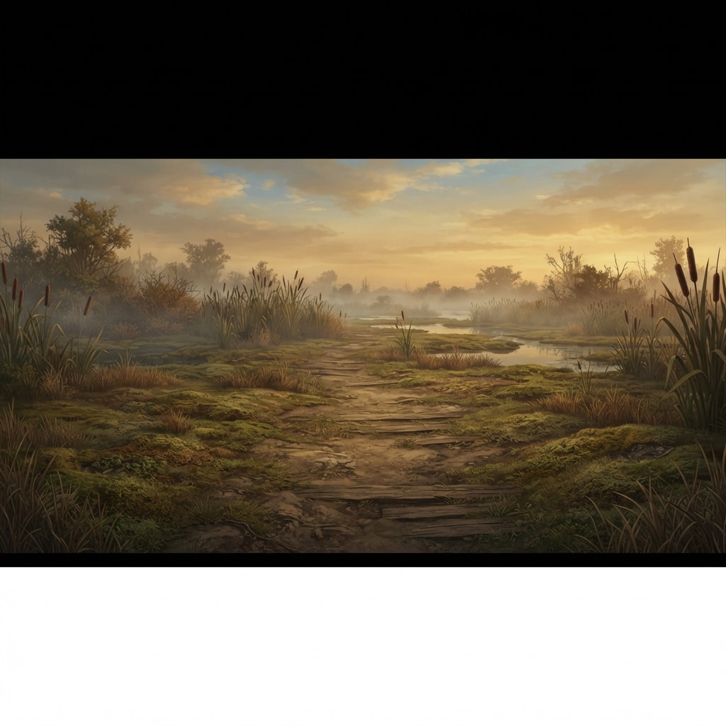 Image: A game backdrop for a 2D survival exploration game