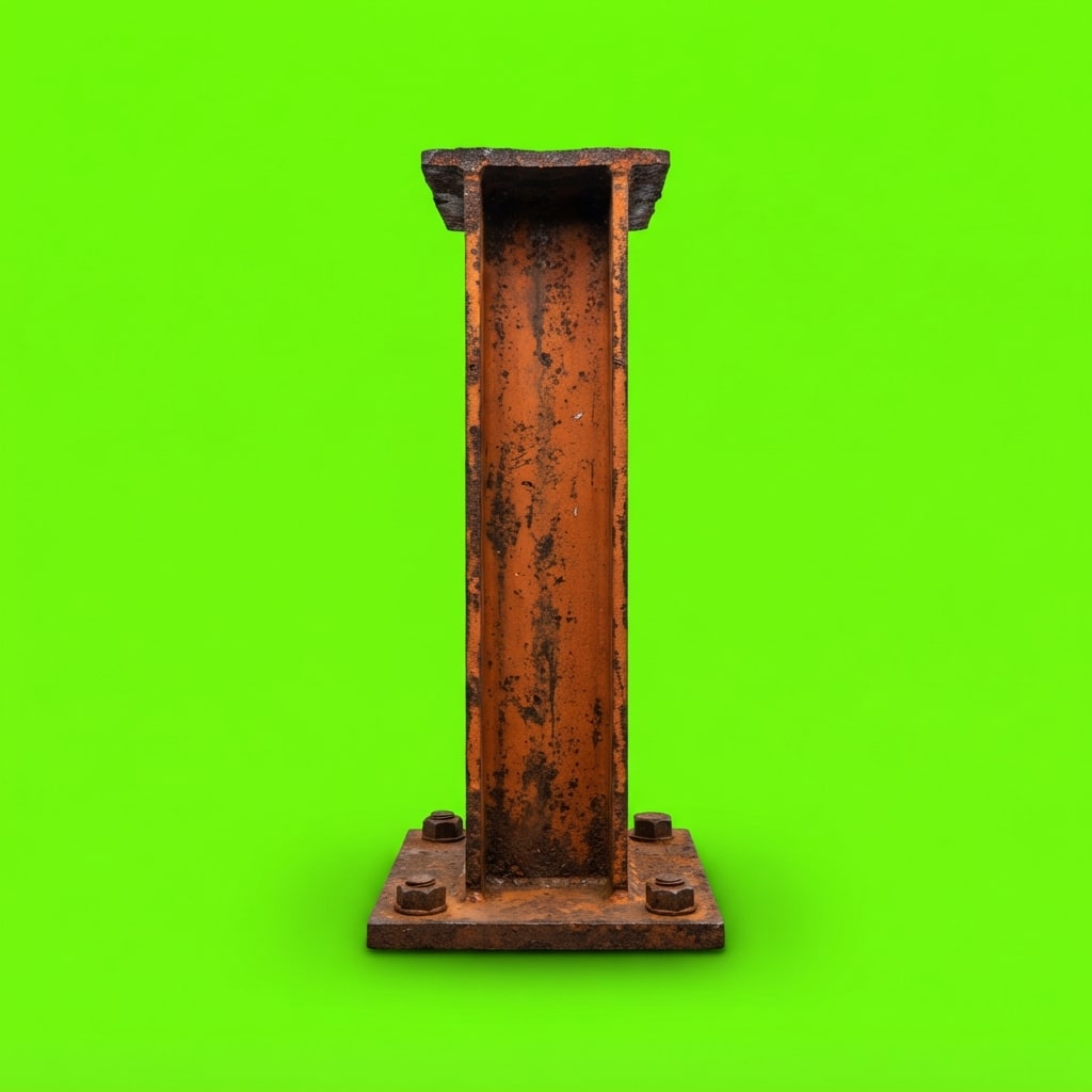 Image: Side-view 2D platformer game prop, single isolated