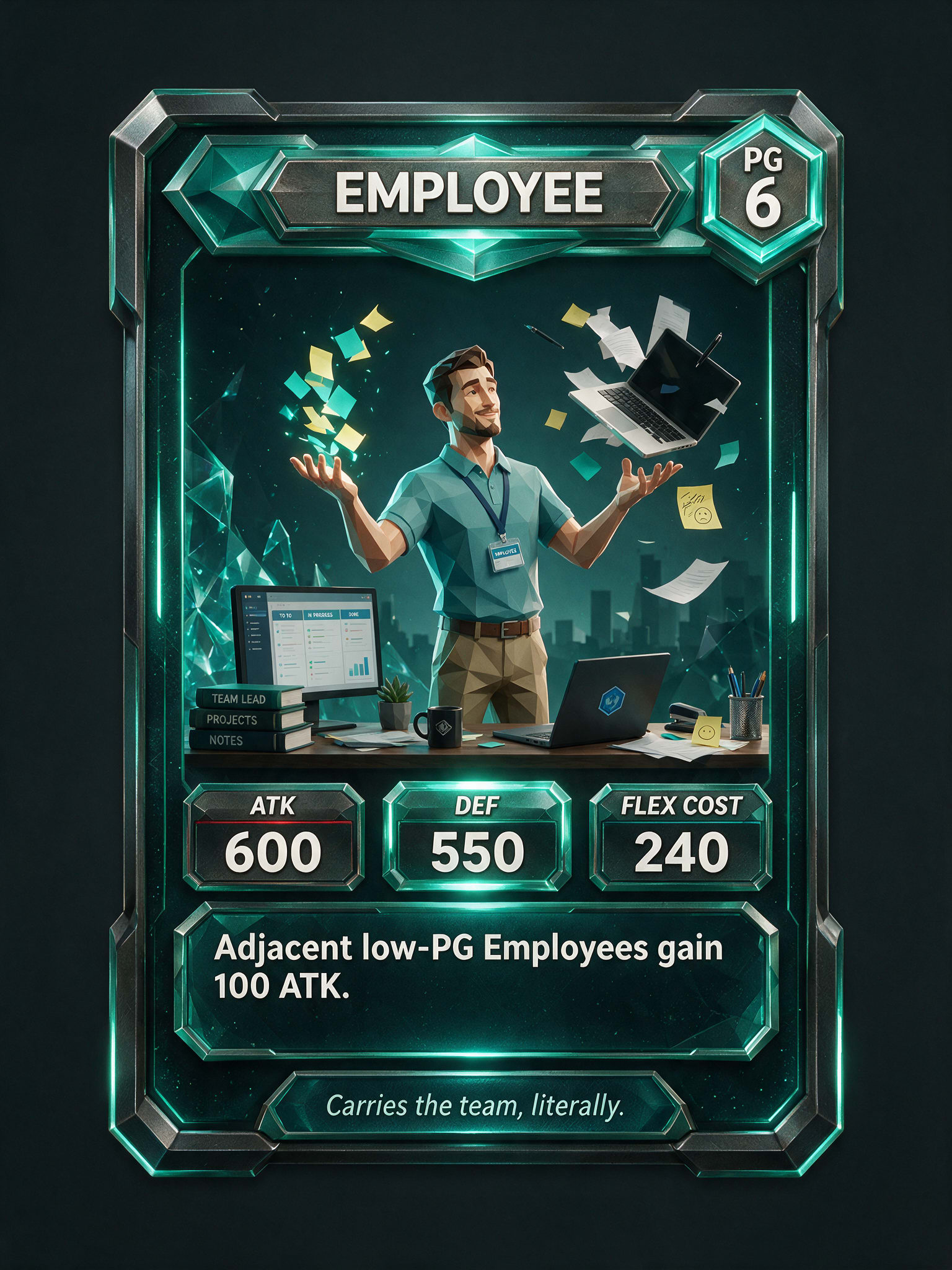 Team Lead card face