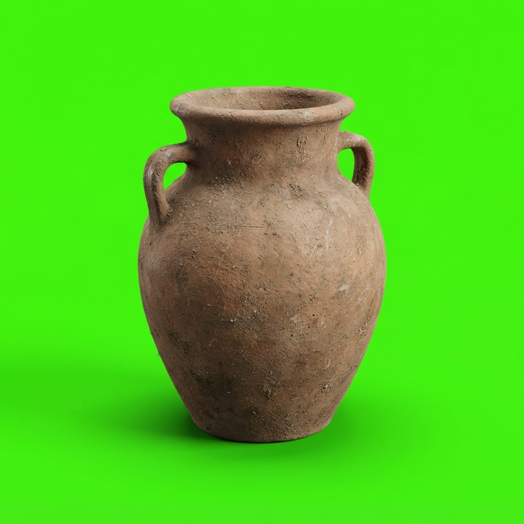 Image: Photoreal game prop sprite of a smashable trail cl