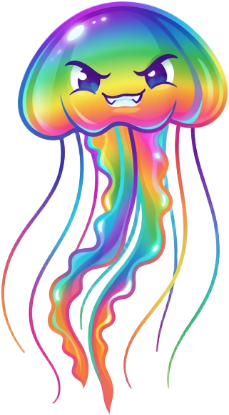 Rainbow Jellyfish Enemy