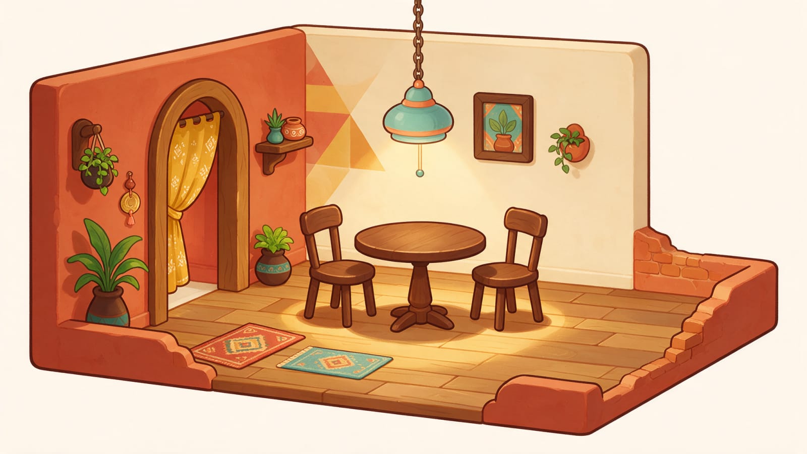 Restaurant Level 1 Room Plate