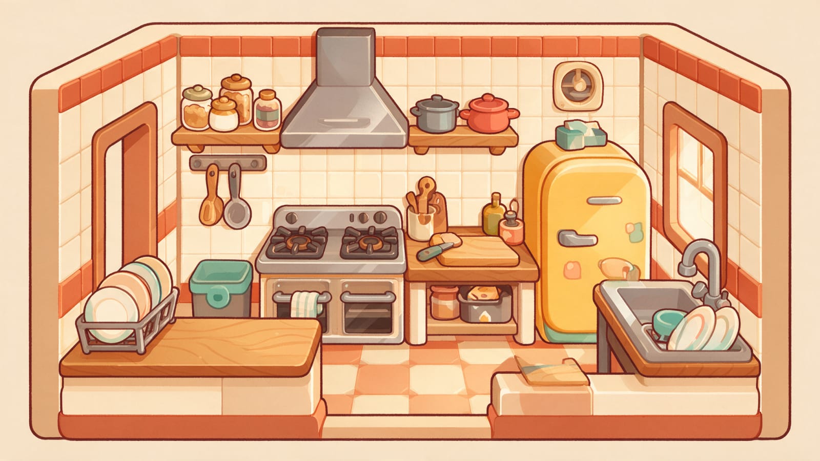 Kitchen Room Plate