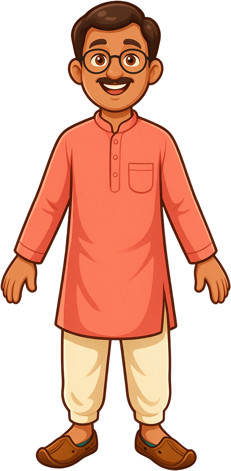 Customer Man Character