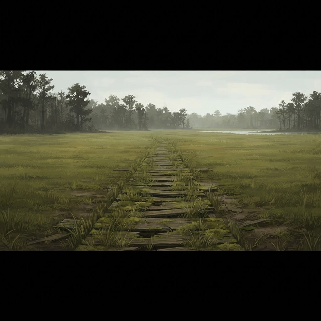Image: 2D game environment backdrop for a point-and-click