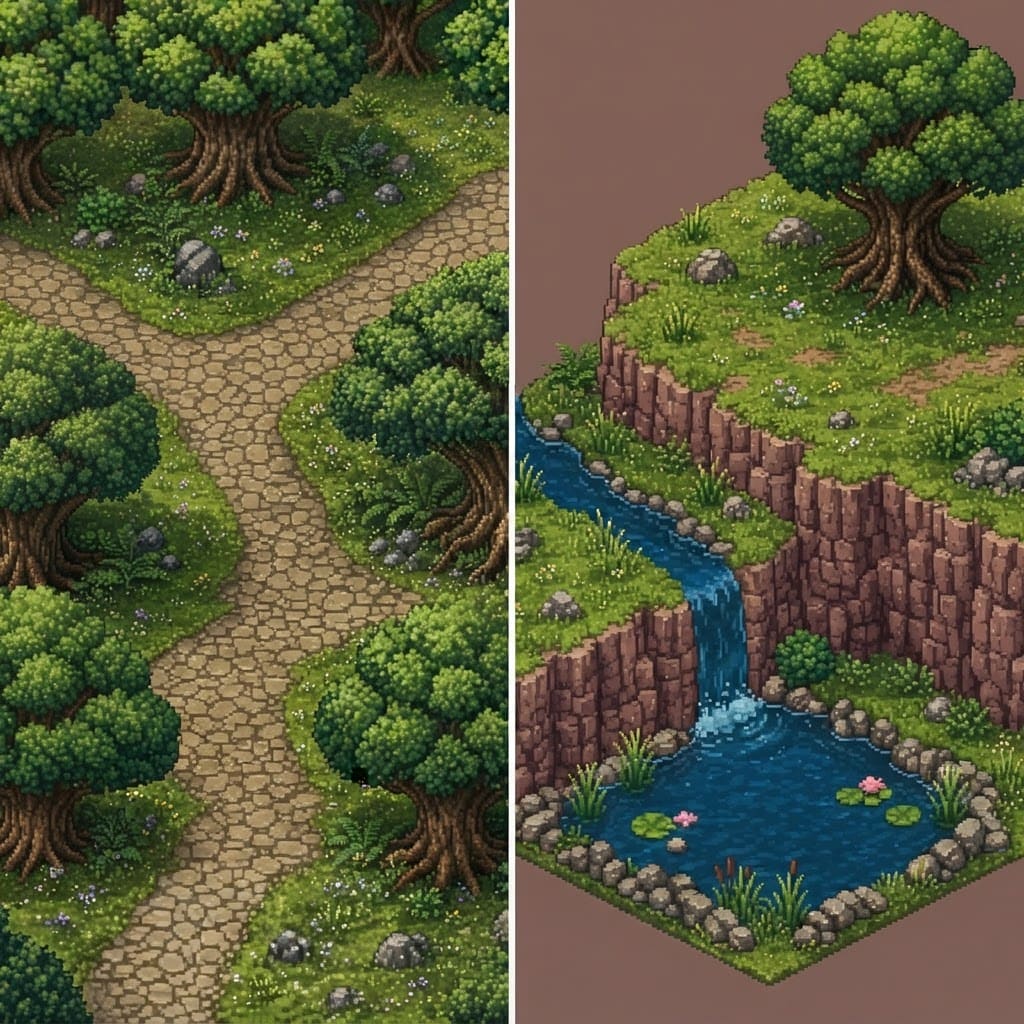 Landscape Terrain Tiles