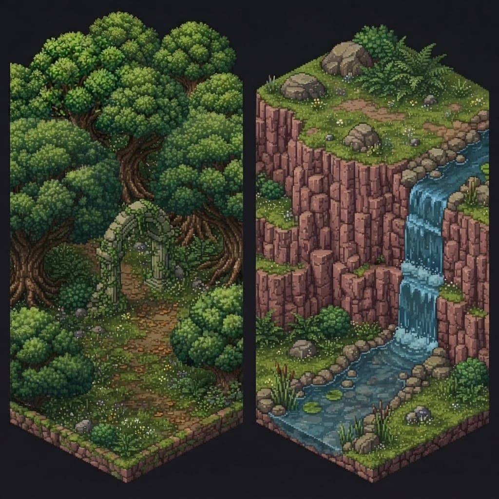 Landscape Terrain Tiles