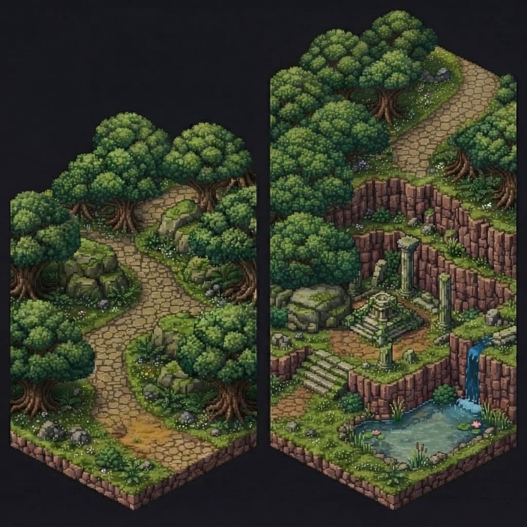 Connected Landscape Road Tiles (2)
