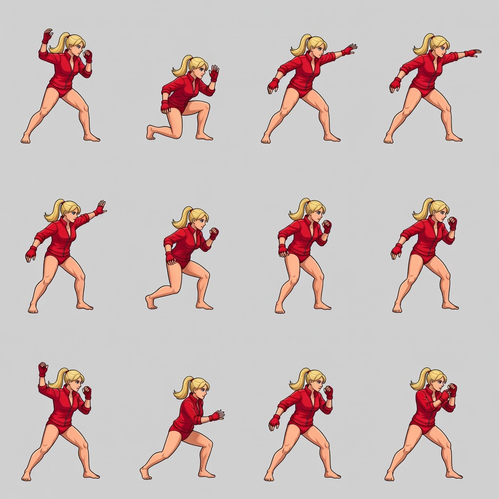 Luna Dodge Sprite Sheet