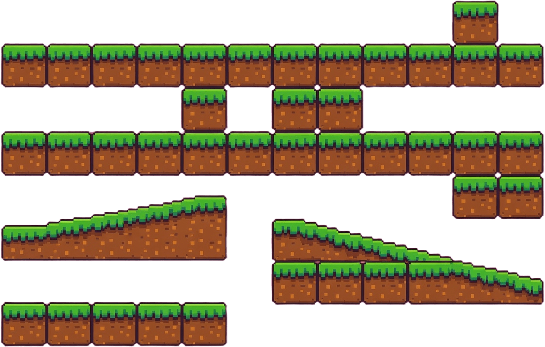 Terrain Tileset Sprite Sheet