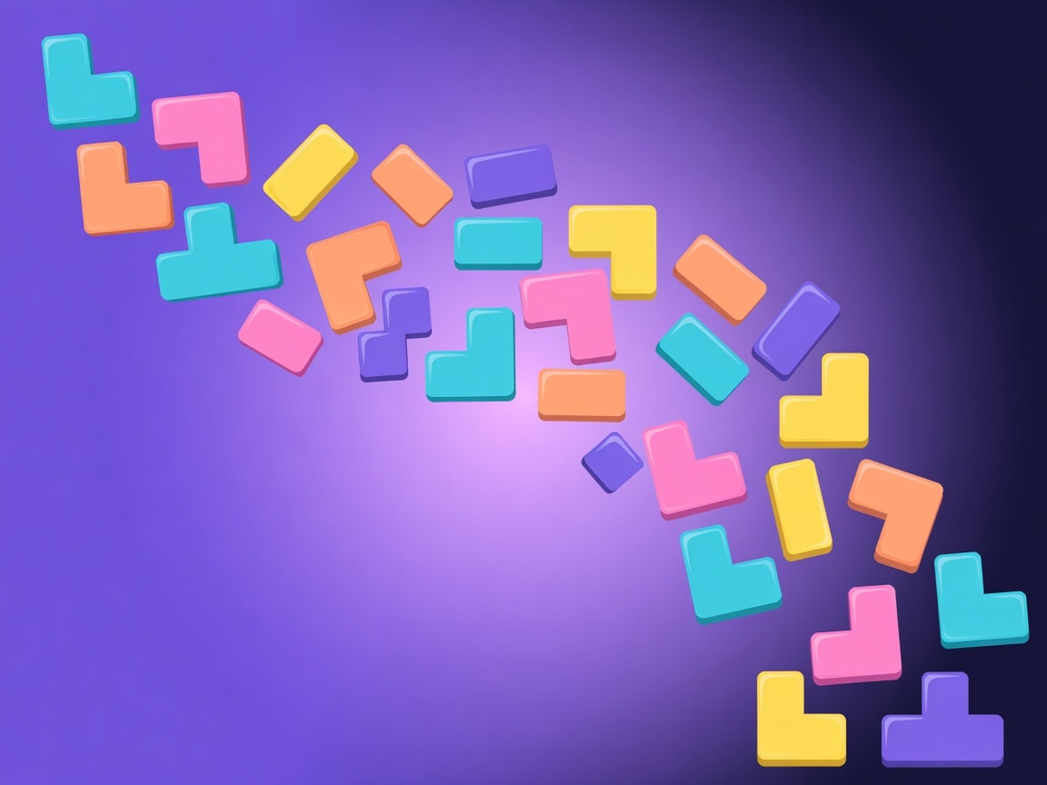 Block Burst wide banner