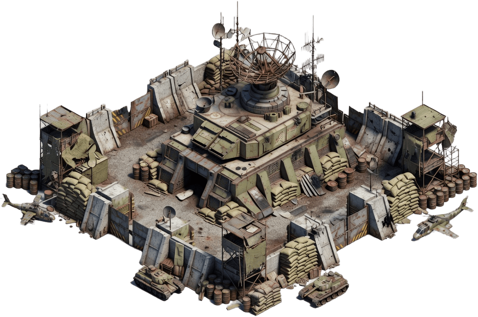 Apocalyptic Military HQ Base