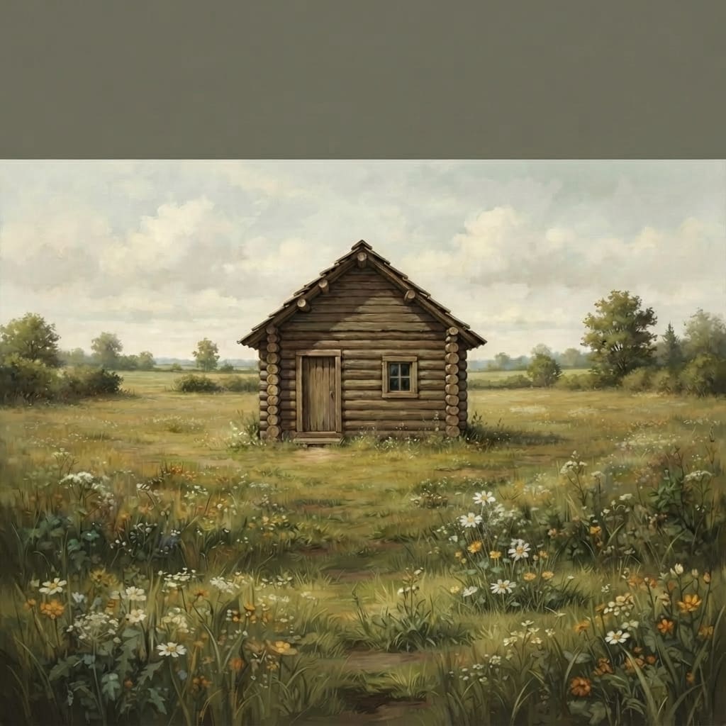 Image: The same painterly digital illustration of a small